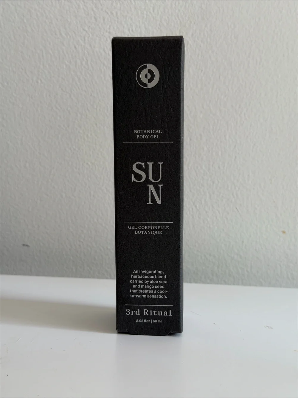 SUN Botanical Body Gel - Black | 3rd Ritual